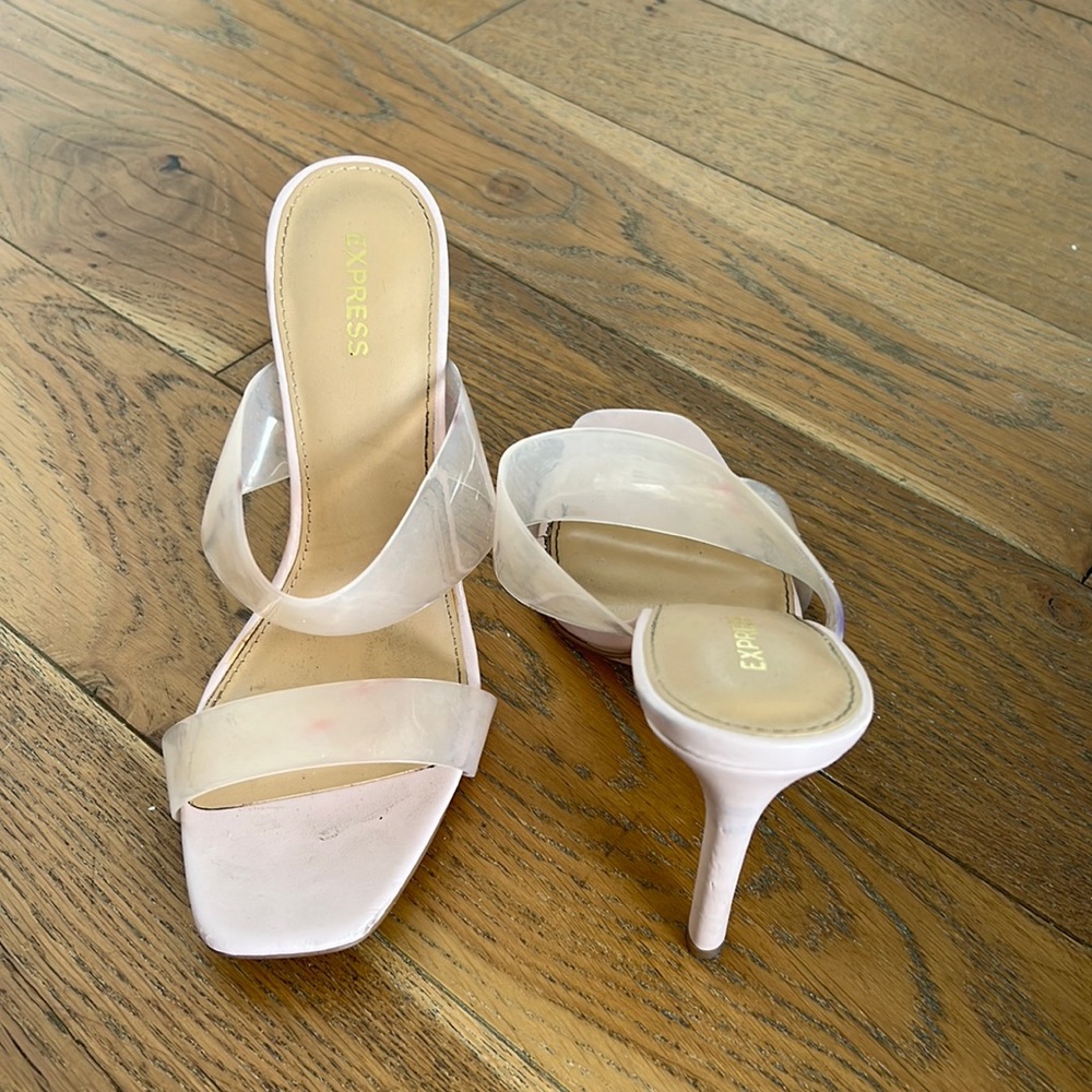 Pink mule sandal - Express